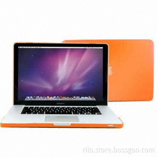 2013 New Orange Color Rubberized Hard Shell for 15-inch MacBook Pro